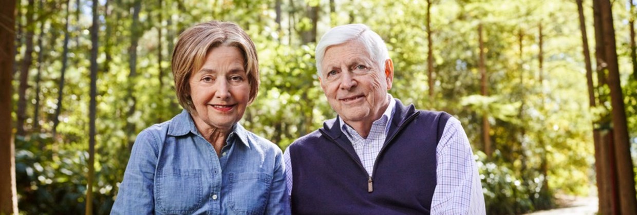 Elderly couple